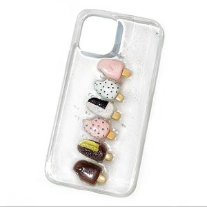 iPhone 12 Pro Clear Glittery 3D Ice Cream Case🍦🤩
